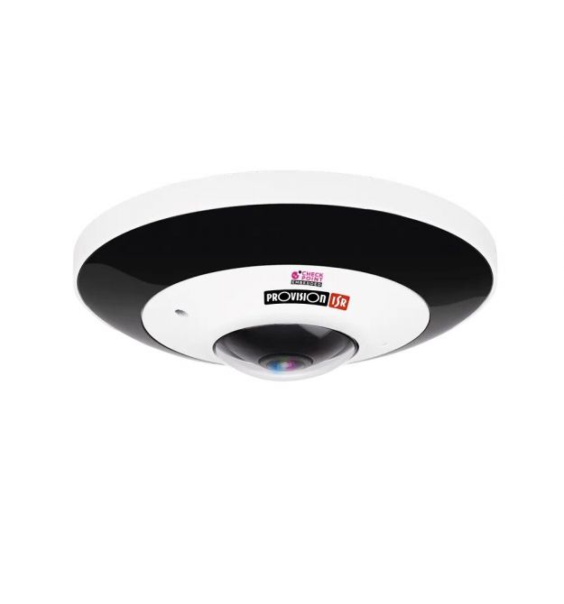 IP-відеокамера Fish-Eye 6 Мп Provision-ISR FEI-360IPN-V3 (1.65 мм) антивандальна з вбудован