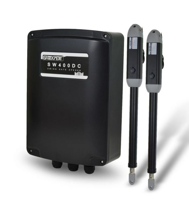 Автоматика для розпашних воріт GATEXPERT SW400DC (dual arms) комплект
