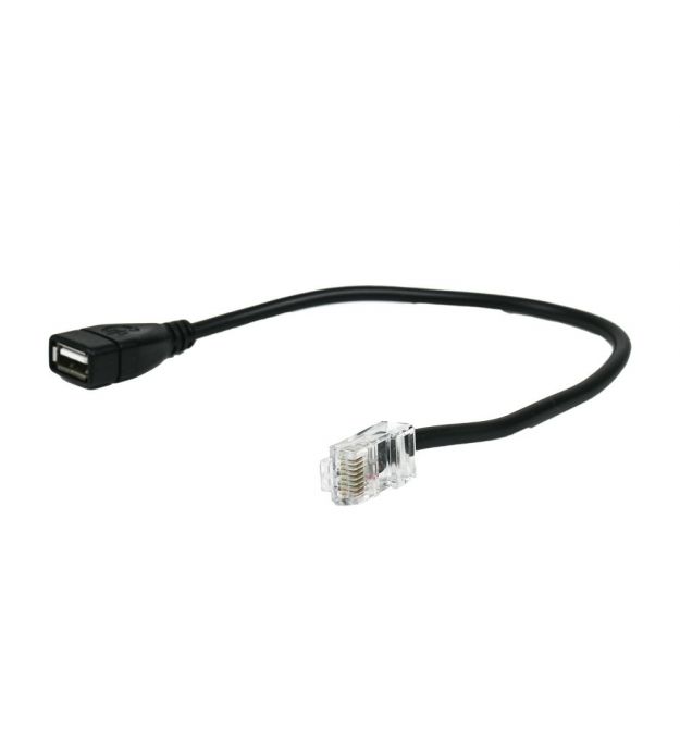 Кабель-перехідник RS-232 (RJ-45) на USB-A Female