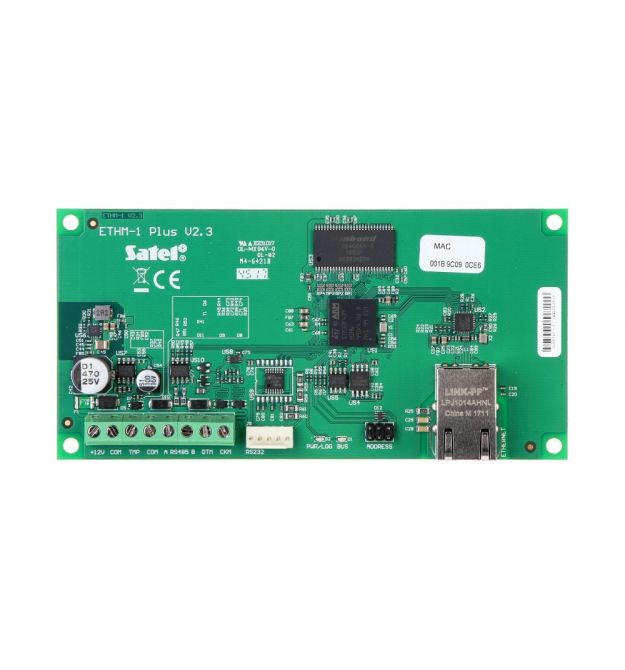 Ethernet-модуль Satel ETHM-1 PLUS для віддаленого керування ППК INTEGRA і VERSA