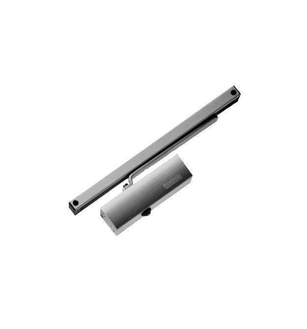 Дотягувач Geze TS-1500 зі слайдовою тягою (срібло)