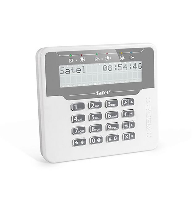 Клавіатура РКІ Satel VERSA-LCDM-WH