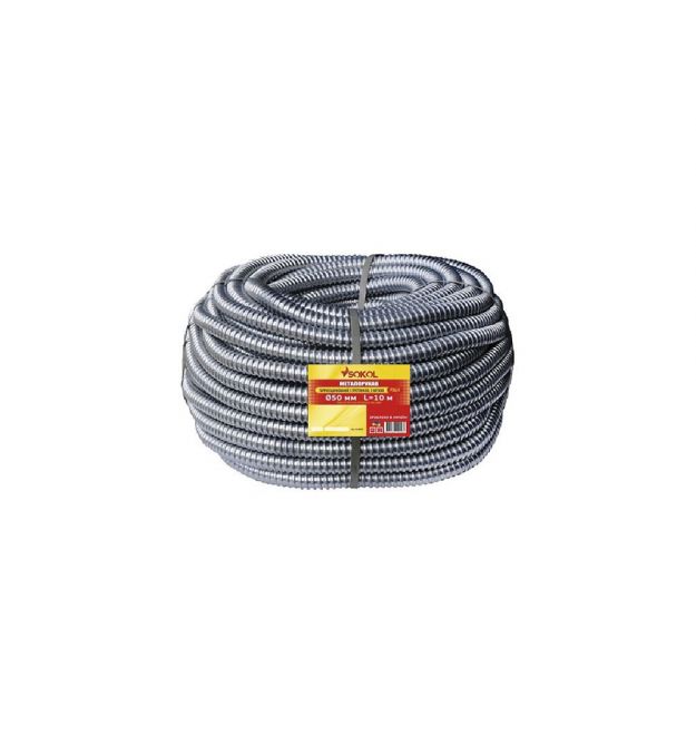 Металорукав з протяжкою 220 TM d11 мм РЗ-Ц Professional сірий (50 м)