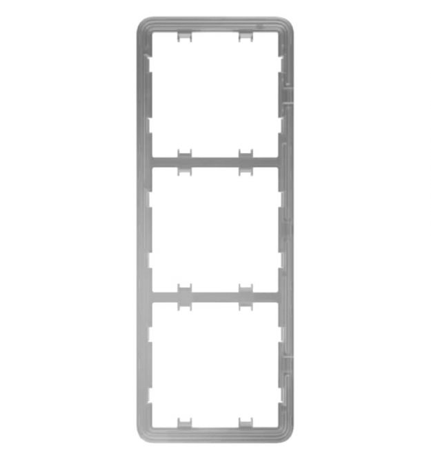 Рамка Ajax Frame (3 seats), вертикальна, для трьох вимикачів або розеток