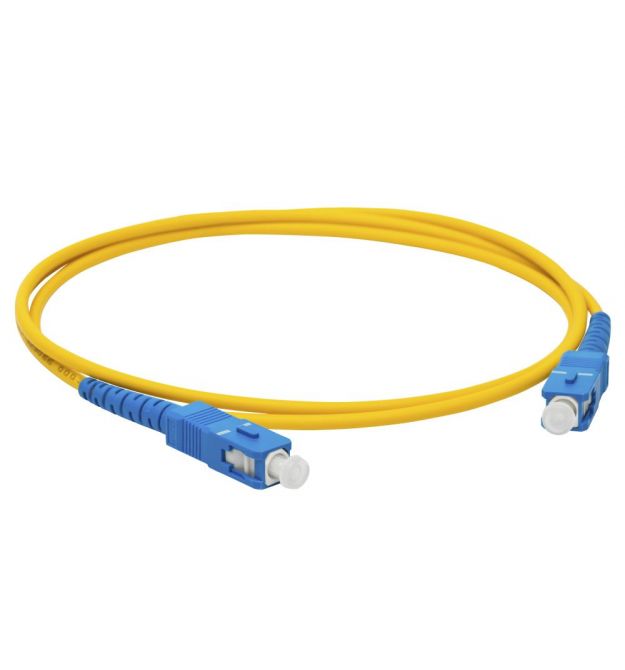 Патчкорд оптичний SC/UPC-SC/UPC SM simplex 3.00 LSZH 1м
