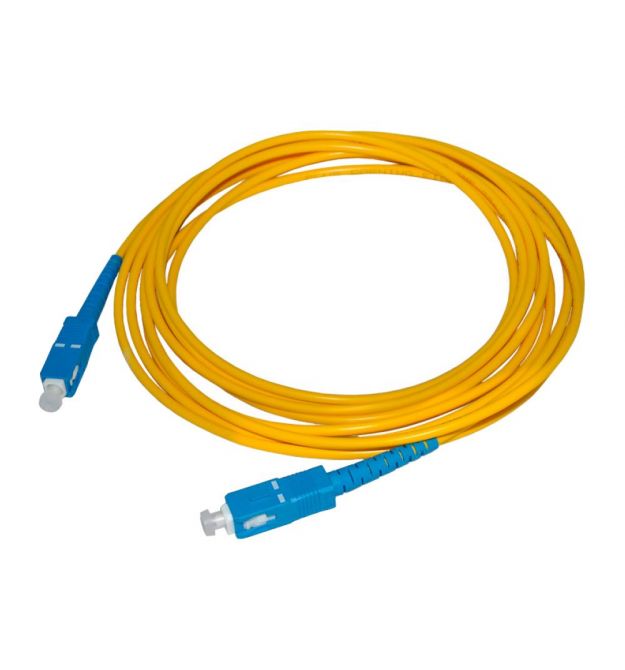 Патчкорд оптичний SC/UPC-SC/UPC SM simplex 3.00 LSZH 3м