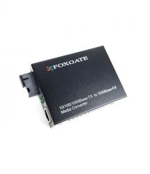 Медіаконвертер FoxGate EC-Q-1G-1SM-1550nm-20 км
