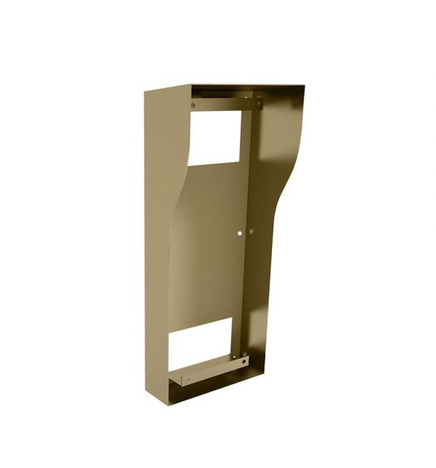 Монтажна коробка Bas-IP BR-AA12 Gold для накладного монтажу багатоквартирних IP-відеопанелей Bas-IP