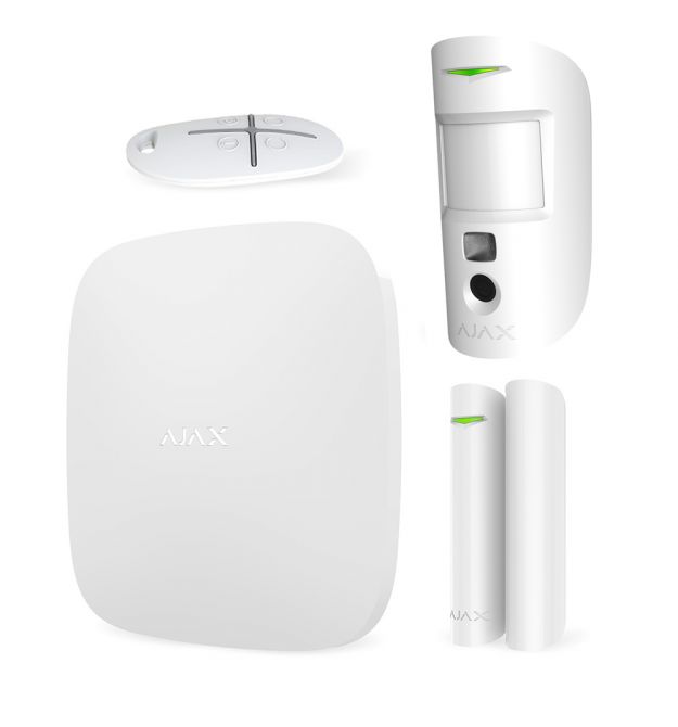 Комплект сигнализации Ajax StarterKit Cam white