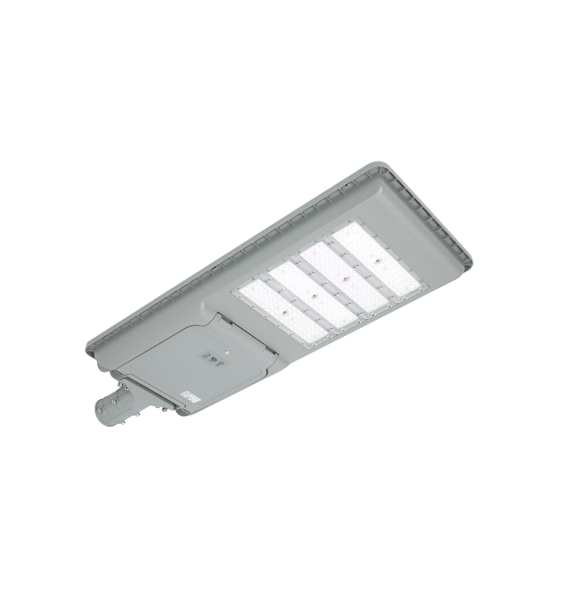 SOLAR LED-ліхтар Anern AN-ISSL-C-100W, 100W,18V 50W, 288LED, 192WH LiFePO4, 150lm - w, 120, заряд 6 ч, разряд 3 часа, IP66. Алюм