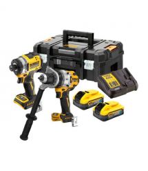 Набір з двох інструментів безщіткових DeWALT DCK2200H2T