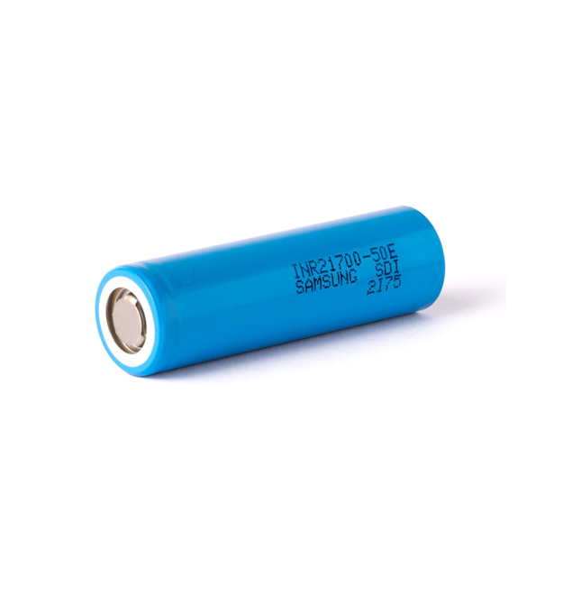Акумулятор 21700 Li-Ion Samsung INR21700-50E 4900mAh, 10A, 4.2 - 3.6 - 2.5V, Blue