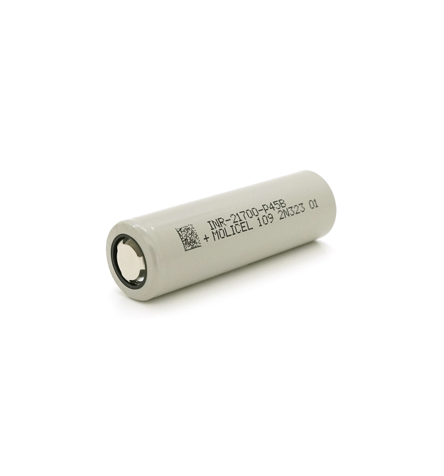 Акумулятор 21700 Li-Ion Molicel INR-21700-P45B(B) 4200mAh, 45A, 4.2 - 3.6 - 2.5V, Gray