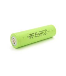 Акумулятор WMP-5000 18650 Li-Ion Tip Top, 2000mAh, 3.7V, Green