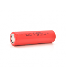 Акумулятор WMP-5000 18650 Li-Ion Flat Top, 2000mAh, 3.7V, Red