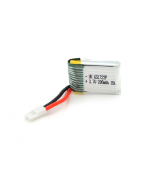 Акумулятор 6,5 * 17 * 23P 25C, 3.7V (200mAh), 2 контакти