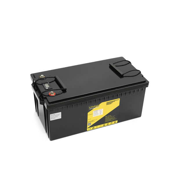 Акумуляторна батарея LiitoKala LiFePO4 12,8V 400Ah BMS(20(100) - 200A) c LCD дисплеєм (520*265*220mm), 35.6kg
