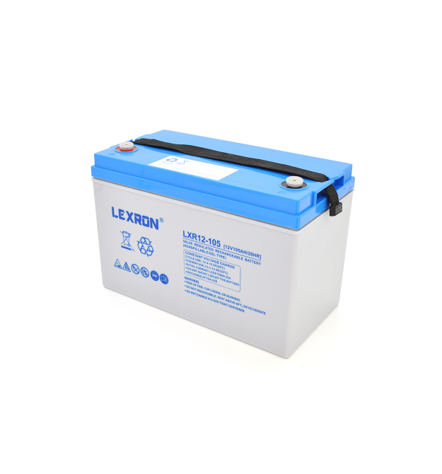 Акумуляторна батарея Lexron LXR12-105 GEL 12V 105AH DEEP CYCLE (330 x 171 x219) 30 kg
