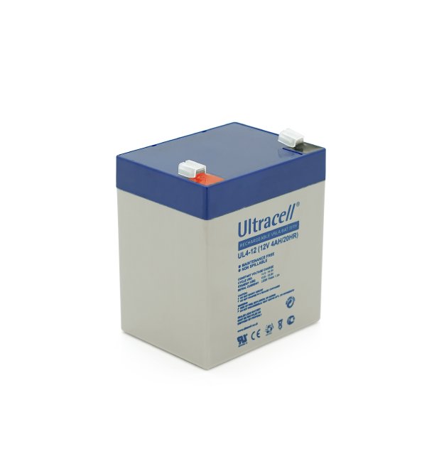 Акумуляторна батарея Ultracell UL4-12 AGM 12V 4 Ah (90 x 70 x 101) White Q10 - 420