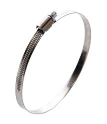 Хомут червячный нержавеющий APRO W2 140-160мм (10шт)