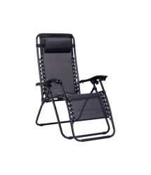 Крісло-шезлонг Релакс С3029, 1090*640*790мм, Black, OEM