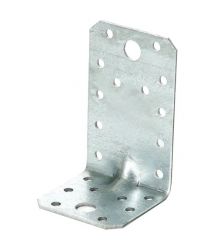 Угольник с усиленным ребром APRO 90х50х55х2.0 (10 шт)