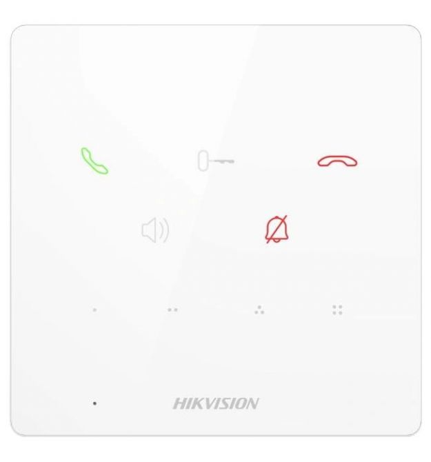 Аудиодомофон IP сетевой POE Hikvision DS-KH6000-E1/White
