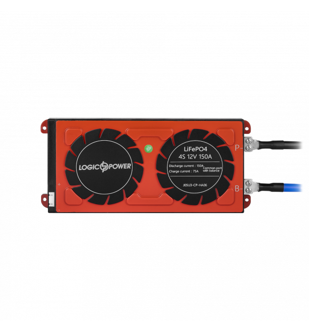 BMS плата LP LiFePO4 12V 4S Dis 150A Ch 75A