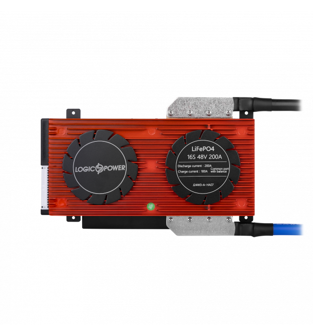 BMS плата LP LiFePO4 48V 16S Dis 200A Ch 100A