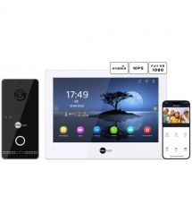 Комплект видеодомофона Neolight ALPHA Hybrid + OPTIMA IPW Black