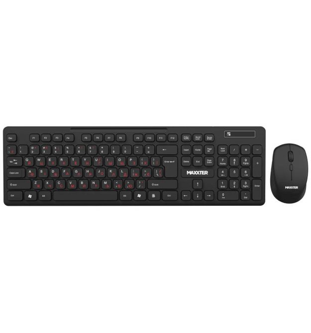 Беспроводной комплект Maxxter KMS-WCM-02B-UA