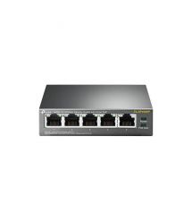Комутатор TP-LINK TL-SF1005P 5xFE/4xPoE 56W некерований