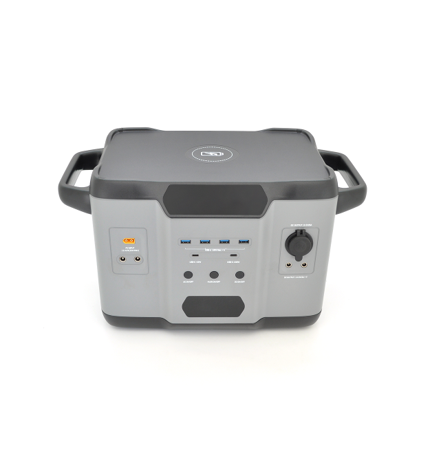 Портативна зарядна станція XO-PSA-1200Q потужністю 1200W, (1080Wh - 300000mAh), Output: 3AC+ 2USB+ 1Type-C+ 2DC+1 *Cigarette Lig