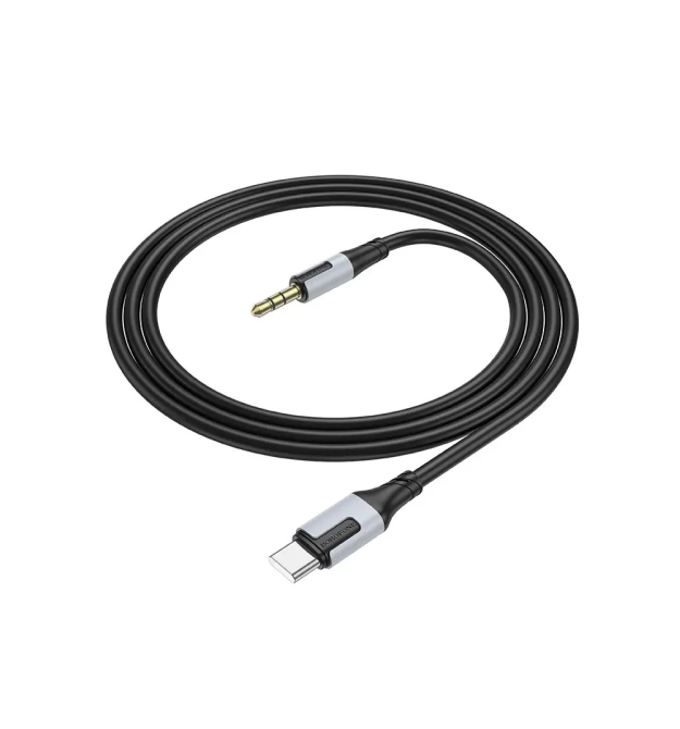 Кабель Borofone BL19 DC3.5 (тато) -Type-C (тато), круглий, 1м, Black, Box
