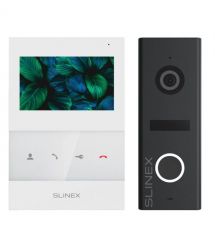 Комплект видеодомофона Slinex SQ-04 White + ML-17HR Graphite