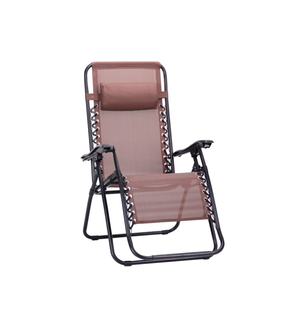 Крісло-шезлонг Релакс С3029, 1600*640*1090мм, Black - Brown, OEM