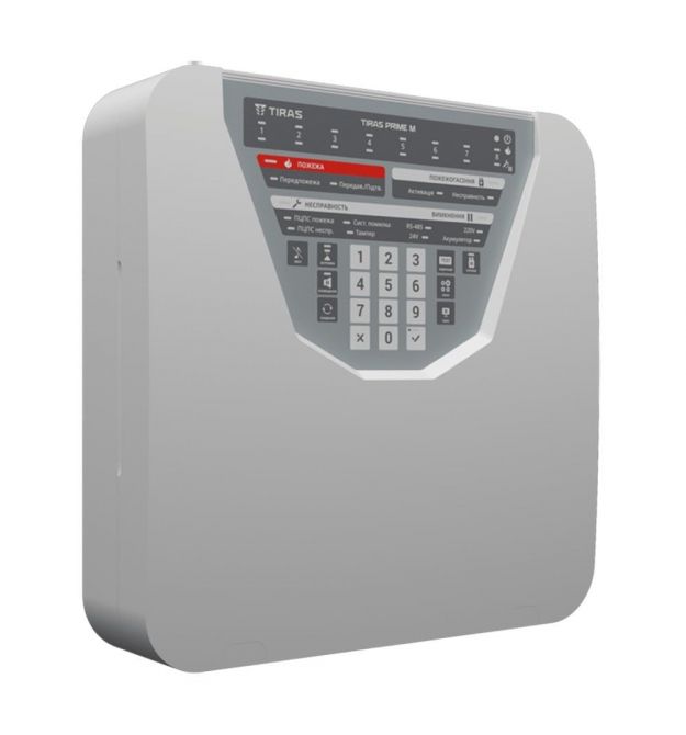 Прилад приймально-контрольний пожежний Tiras PRIME M