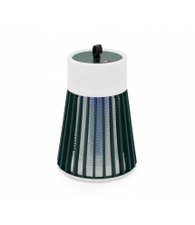 Лампа-знищувач комарів YG-002, вбудований акумулятор 800mAh, USB кабель, Green, Box