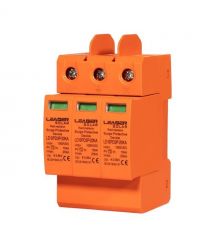 Обмежувач напруги DC 1000V Leader LD-SPD3P-20KA-1000V під DIN-рейку