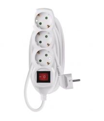 Сетевой удлинитель EMOS P1323R 3 розетки 3 м