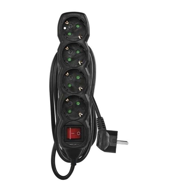 Сетевой удлинитель EMOS PC1423R 4 розетки 3 м