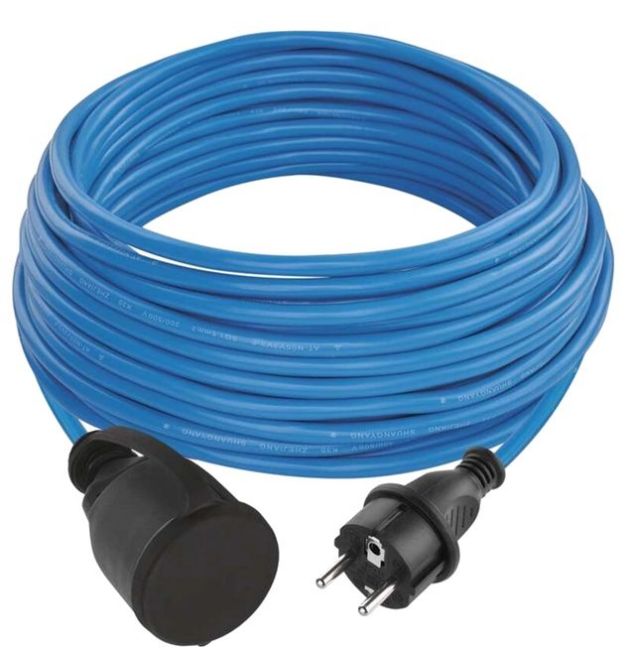 Сетевой удлинитель EMOS P01520W 1 розетка 20 м IP44