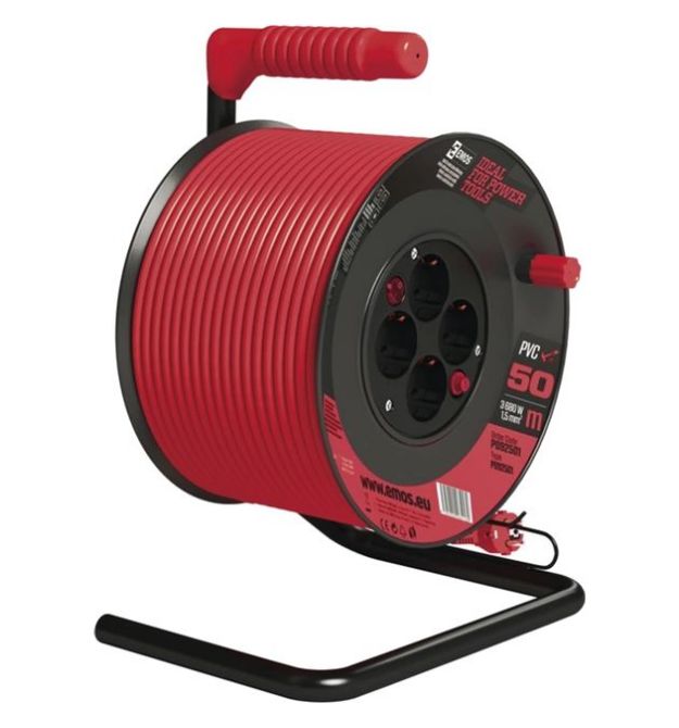 Сетевой удлинитель EMOS P092501 50м на котушке