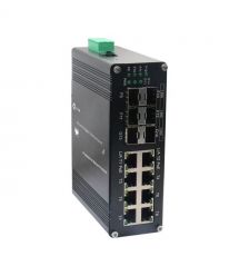 POE-Commucter 10-порт управляемый L2+ LNK-IMC208-2.5GPM-SFP+ 2,5 г с 8 POE, 240 Вт порты