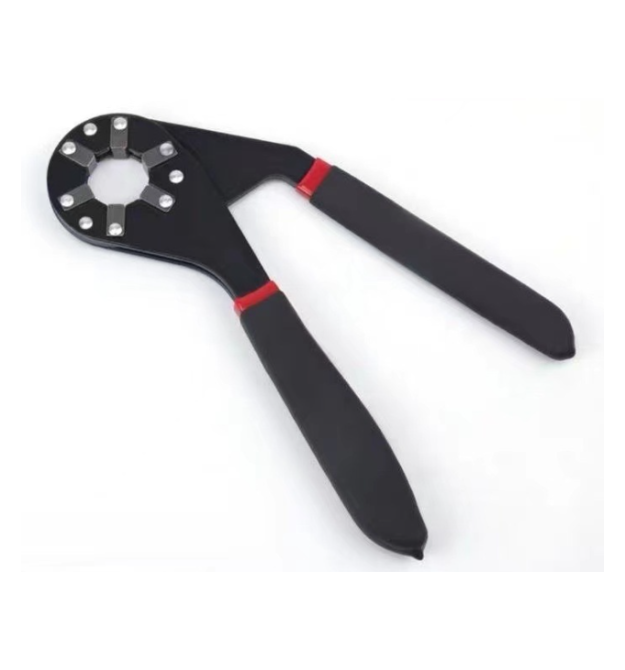 Універсальний ключ 6-пелюстковий, 12-20мм, 0.327kg，19.3*12*2cm, black. blister