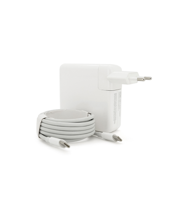 Блок живлення MERLION для ноутбука Apple MacBook USB-C 20.3V 4.3A (87 Вт)
