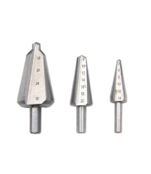 Набір свердел YOSO конусних HSS 3-14 8-20 16-30мм (упаковка пакет)