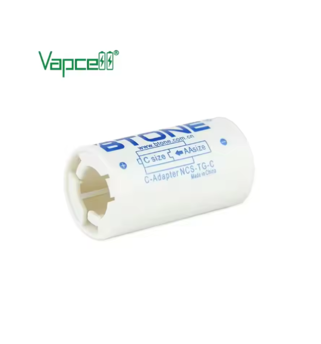 Перехідник з пальчикового акумулятора АА на С, ціна за штуку