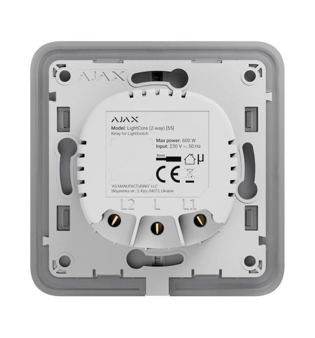 Ajax LightCore (2-way) Реле для проходного выключателя LightSwitch
