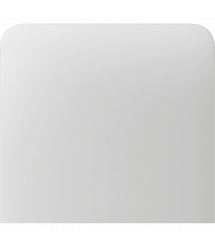 Кнопка Ajax SideButton (1-gang) white vertical для одноклавішного вимикача